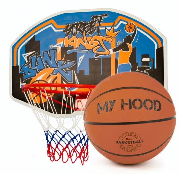 My Hood - Basketball hoop on board - Including ball