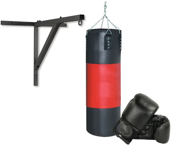 Odin Fit Boxing Punching Bag Incl. Mount & Gloves