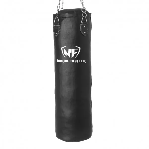 Nordic Fighter Boxing Bag Punching Bag Faux Leather 100cm 30kg