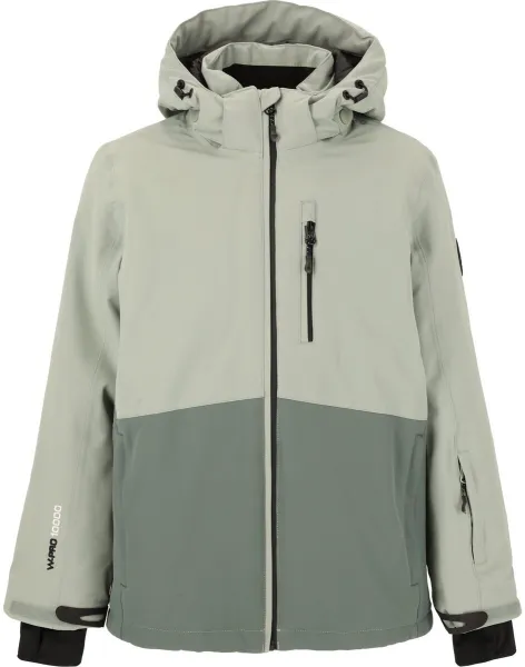 Whistler Drizzle Jr. Ski Jacket Kids, slate gray